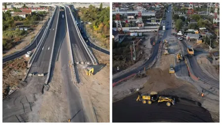 Pasajul de la Domnesti va fi gata până pe 15 noiembrie. Cum arată cu doar o lună înainte de inaugurare VIDEO