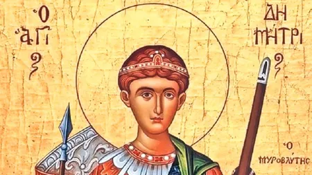 Aproape 300.000 de români poartă numele Sfântului Dumitru. Cui spunem „La mulți ani” pe 26 octombrie