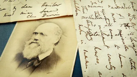 Un document extrem de rar semnat de Charles Darwin va fi scos la licitație! Acesta este estimat la peste 1 milion de lire sterline