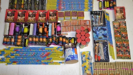 9 tone de artificii și alte articole pirotehnice au fost confiscate! Amenzile se ridică la peste 30.000 de lei!