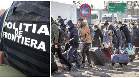 Aproape 70.000 de persoane au intrat joi în România. Din numărul total, 8.300 sunt ucraineni