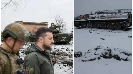 Zelenski solicită ajutorul Franței: „Kremlinul vrea să transforme frigul iernii în armă de distrugere în masă, un instrument al terorii”