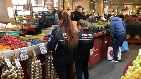 A plouat cu amenzi în piețele agroalimentare din București! Ce nereguli majore au găsit oamenii legii