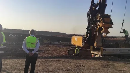 Progres extrem de lent pe Lotul 1 al autostrăzii Ploiești-Buzău! Muncitorii au avansat doar 1,1%!