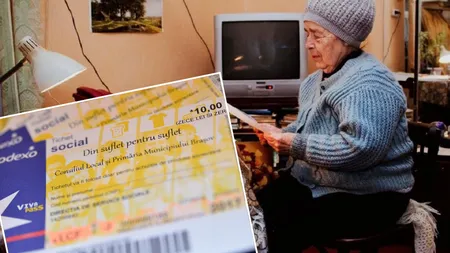 Vouchere sociale de 150 de lei pentru pensionari în cadrul programului „Dar din suflet pentru seniori”