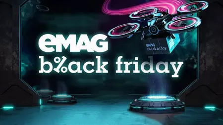 Black Friday eMag 2022. Cele mai mari reduceri de până acum, de peste 360 de milioane de lei, și oferte de 1,5 milioane