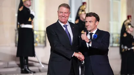 Președintele Klaus Iohannis, mesaj special pentru români, după întrunirea cu Macron. „România este pregătită să adere la Schengen”