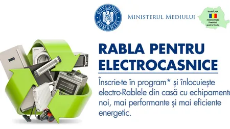 Rabla pentru electrocasnice. Etapa II începe astăzi
