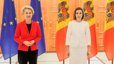 Moldova primește 250 milioane de euro de la UE ca să cumpere gaze naturale. Ursula von der Leyen, la Chișinău: „O țară mică cu o inimă mare”