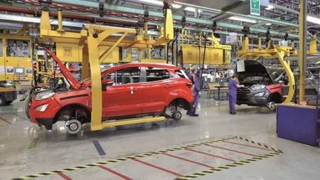Producția Dacia și Ford a crescut cu aproape 25% an/an în primele 11 luni ale anului