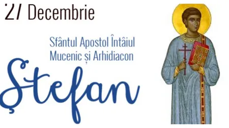 Câți români își sărbătoresc ziua numelui, de Sfântul Ștefan