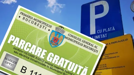Vești bune pentru posesorii de mașini hibrid! Parcare gratuită în Capitală pentru încă 2 ani!