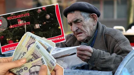 Tichete sociale de sărbători pentru 13.000 de pensionari. Se dau câte 10 vouchere de persoană