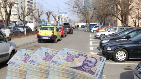 A plouat cu amenzi în locurile de parcare interzise din București. Peste 10.000 de amenzi, în doar câteva săptămâni