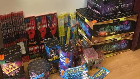 Lupta împotriva articolelor pirotehnice ilegale continuă! Sute de percheziții și peste 100 de tone de artificii ilegale au fost confiscate