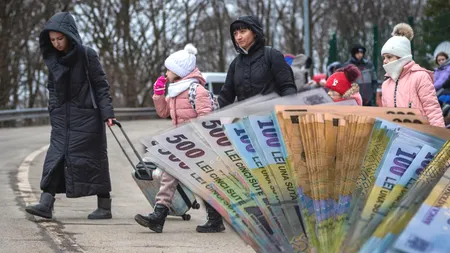 Refugiații ucraineni, nevoiți să se întoarcă la război din cauza lipsei banilor promiși de Guvernul român
