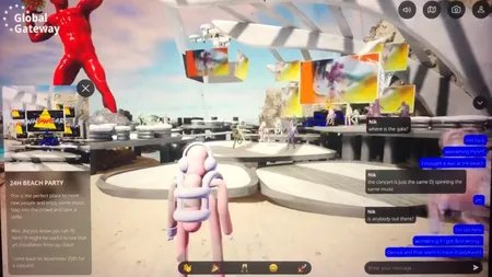 La petrecerea Comisiei Europene din metavers au fost doar 5 oameni. Investiția a fost de 387.000 de euro
