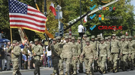 Amazon, Google, Microsoft şi Oracle se vor ocupa de domeniul cloud computing al armatei americane