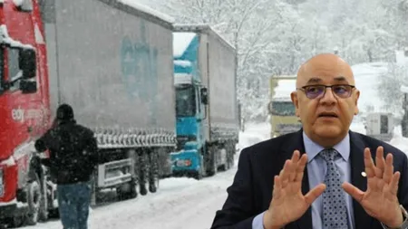 Din cauza ninsorilor, circulația TIR-urilor ar putea fi interzisă! Arafat: „Trebuie să se înțeleagă că în timpul viscolului este foarte greu să se deblocheze drumul”