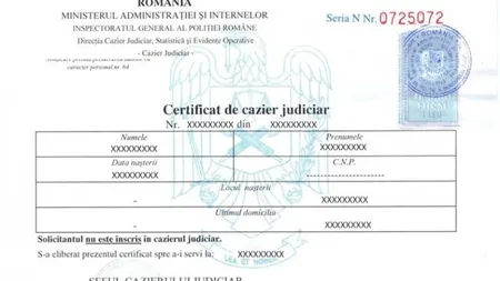 Certificatul de cazier judiciar se va putea elibera acum online în România. Procedurile pe care trebuie să le urmați