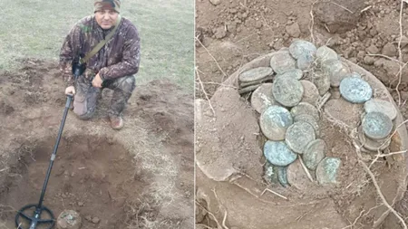 Descoperire arheologică de proporții în Constanța! Un vas antic plin cu monede romane din secolul al III-lea