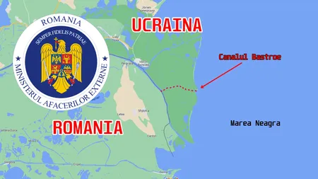 Canalul Bâstroe rămâne un subiect de discuție. MAE: partea română a reiterat „solicitarea stopării imediate a tuturor lucrărilor de dragaj”