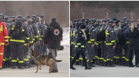 CNSU a decis! România trimite bunuri din rezervele de la stat pentru salvarea Turciei