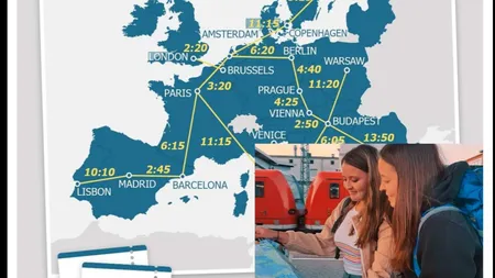 Vrei să călătorești gratuit cu trenul în 2023? DiscoverEU aduce beneficii pentru zeci de mii de tineri