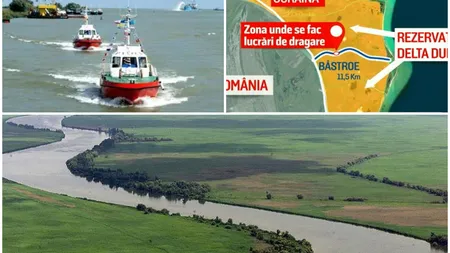 Ministerul de Externe dă de pământ cu autoritățile ucrainene, din cauza lucrărilor de Dragare pe Chilia și Bâstroe