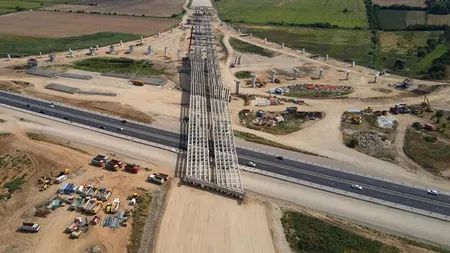 Autostrada A0, gata în proporție de 35%! Autoritățile promit inaugurarea ei în acest an. Șantierul este prea greu pentru oamenii lui Dorinel Umbrărescu