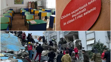 Elevii din România, amenințați de iadul cutremurelor care au devastat Turcia! Jumătate dintre elevii din țara noastră învață în școli cu risc seismic