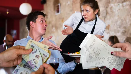 Românii trebuie să scoată mai mulți bani din buzunare pentru a mânca la restaurant. Regulile ANPC intră în vigoare astăzi și anunță scumpiri pentru fiecare produs