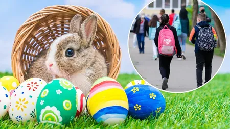 Vacanţa de primăvară 2023. Paştele ortodox şi cel catolic vor pica în perioada vacanţei doar anul acesta. Situaţia se schimbă în anul şcolar 2023-2024