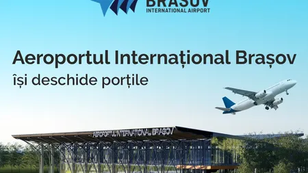 Aeroportul Brașov își deschide porțile! Au fost afișate primele zboruri și perioada în care vor fi disponibile