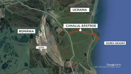 Raport ONU: Măsurătorile din 2005 arată că încă de atunci erau înregistrate adâncimi de 14 metri pe Canalul Bâstroe