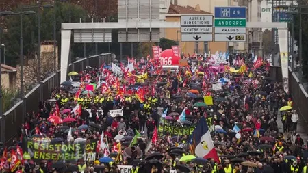 MAE avertizează românii din Franța. Greva generală se prelungește și afectează circulația feroviară