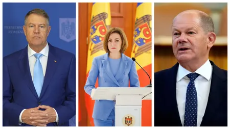 Întâlnire crucială la București. Klaus Iohannis va găzdui o reuniune trilaterală cu Olaf Scholz și Maia Sandu