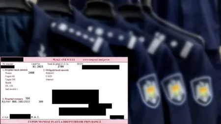 Talonul de „pensie nesimțită” a devenit viral. Cât ajunge să câștige un pensionar MAI