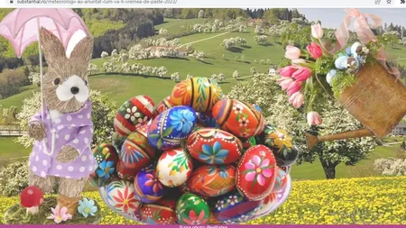 Prognoza meteo aprilie 2023. Frig și ploi în săptămânile următoare, în România! Cum va fi vremea de Paşte şi Florii