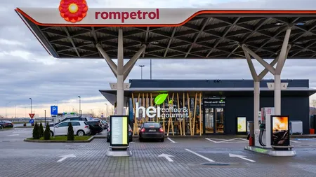 Premieră în România! Rompetrol lansează un nou tip de benzinării! Cum arată noul concept sustenabil