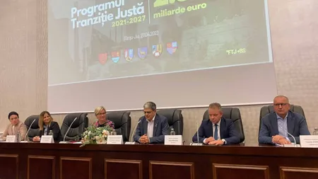 Programul Tranziție Justă: sprijină sectorul antreprenorial, crește competivitatea, generează locuri de muncă durabile. Investiție de sute de milioane de euro