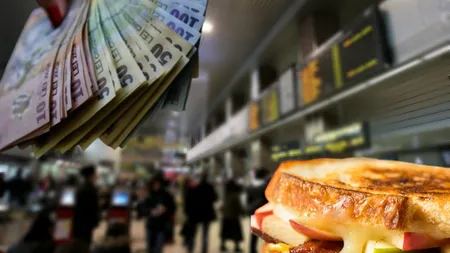 Revoltător! Tarifele încredibile în aeroportul Otopeni. Reacția românilor când au văzut cât costă o sticlă banală de apă și un sandviș