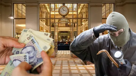Furt de 3.900 de lei într-o bancă din București! Suspectul a jefuit a doua zi și o femeie de pe stradă