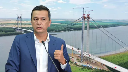 Sorin Grindeanu taie în carne vie! Ce se va întâmpla cu lucrările la cel mai controversat pod din România