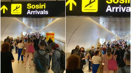 Zborurile de primăvară aduc haos la Aeroportul Otopeni! La terminalul Sosiri s-au format cozi de nedescris