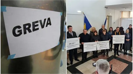 Funcționarii publici au intrat în grevă! Angajații din mai multe prefecturi din România nu sunt mulțumiți de veniturile câștigate: „Am ajuns să avem salarizarea cea mai proastă”