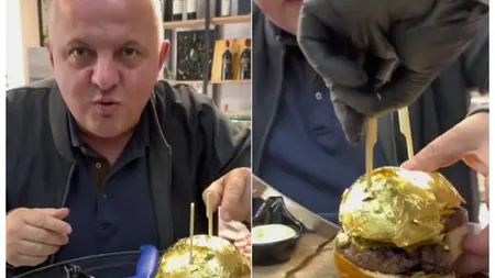 Mâncare de lux promovată de un lider PSD. Mici și burgeri cu foiță de AUR. Prețurile extravagante ale preparatelor