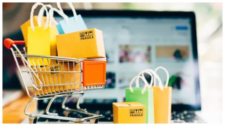 Românii au cheltuit 6,3 miliarde de euro pe cumpărături online în 2022. 66% din utilizatorii de internet din România au plasat cel puțin o comandă