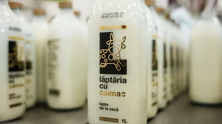 Diferență de 1 leu la o distanță de 350 de metri. Aceeași sticlă de lapte „Lăptăria cu Caimac” cu două prețuri diferite. Ce spun reprezentanții supermarket-urilor