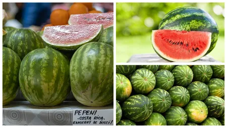 Cât costă un pepene verde din Costa Rica în Piața Obor din Capitală. ”Sunt exagerat de dulci”